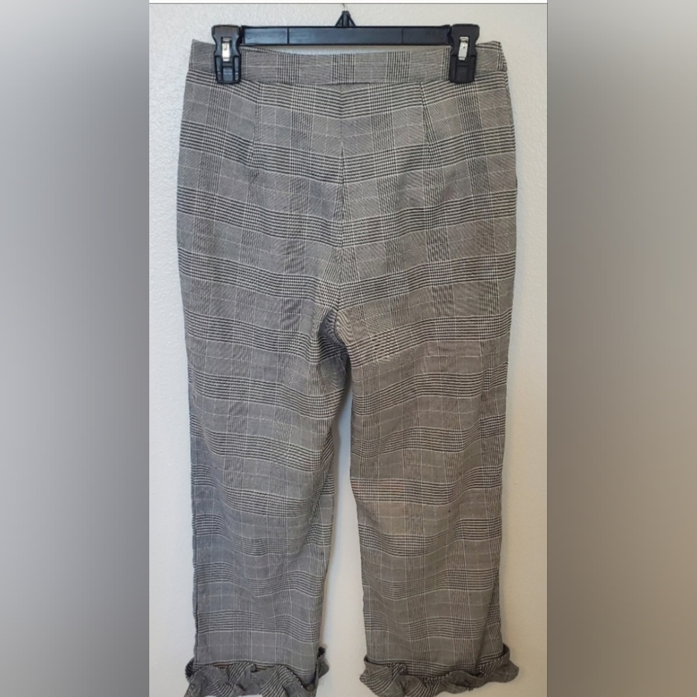 Slacks - Plad & Ruffled - Picture 2 of 3